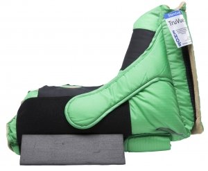 EHOB TruVue Heel Protector with external wedge stabilizes the heel and Achilles.