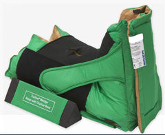 EHOB TruVue petite heel protector wedge boot side view showing low-profile design for heel offloading
