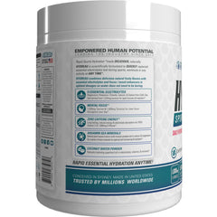 EHP Labs Hydreau kiwi strawberry powder dissolves easily for a refreshing drink.
