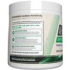 EHP Labs OxyGreens prebiotic-probiotic digestive enzymes, supports gut-friendly routine.