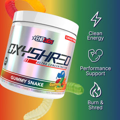 EHP Labs OxyShred green coffee bean extract detail for energy support