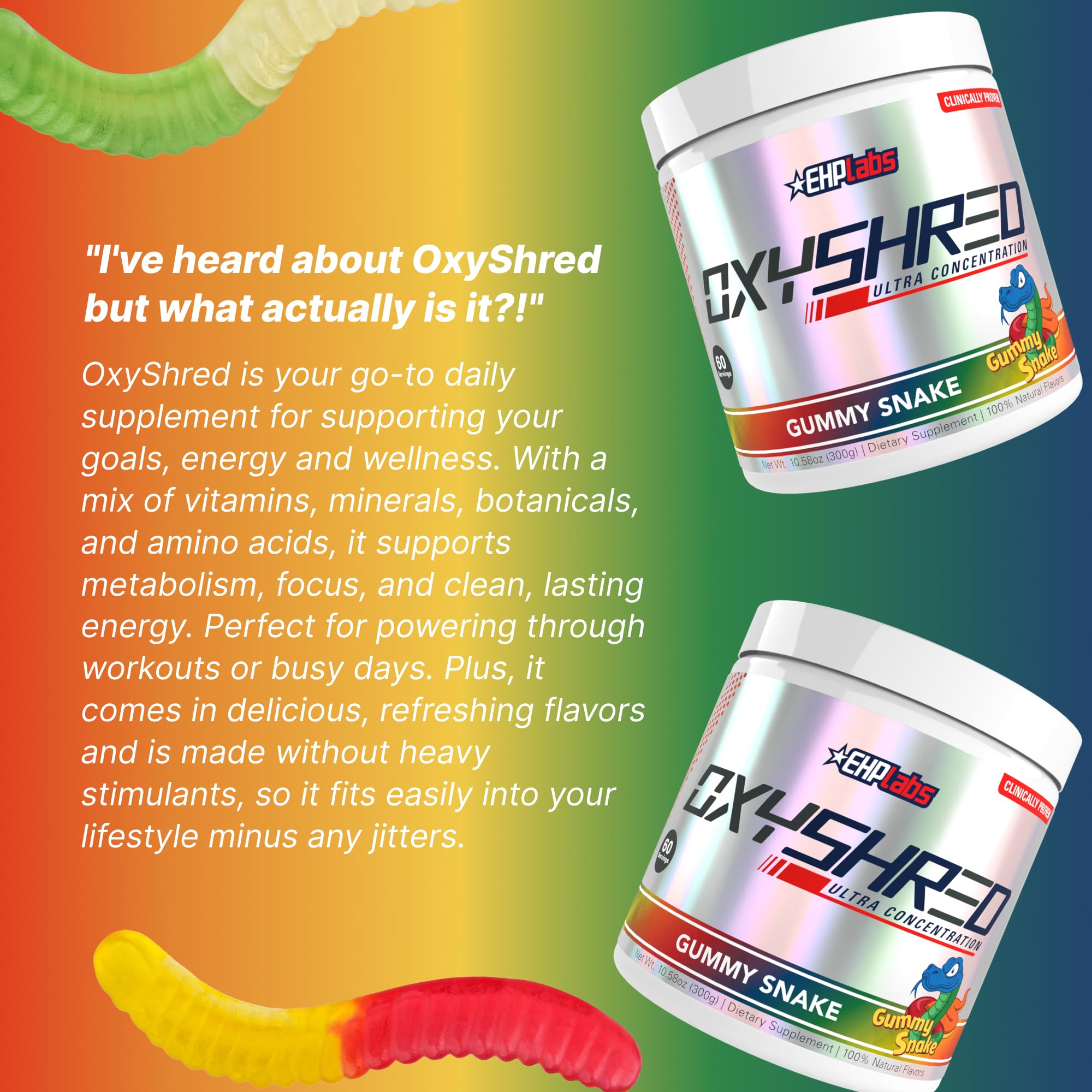 EHP Labs OxyShred L-glutamine highlight for post-training recovery potential