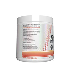 OxyShred powder scoop beside tub highlights stimulant-free shredding potential.