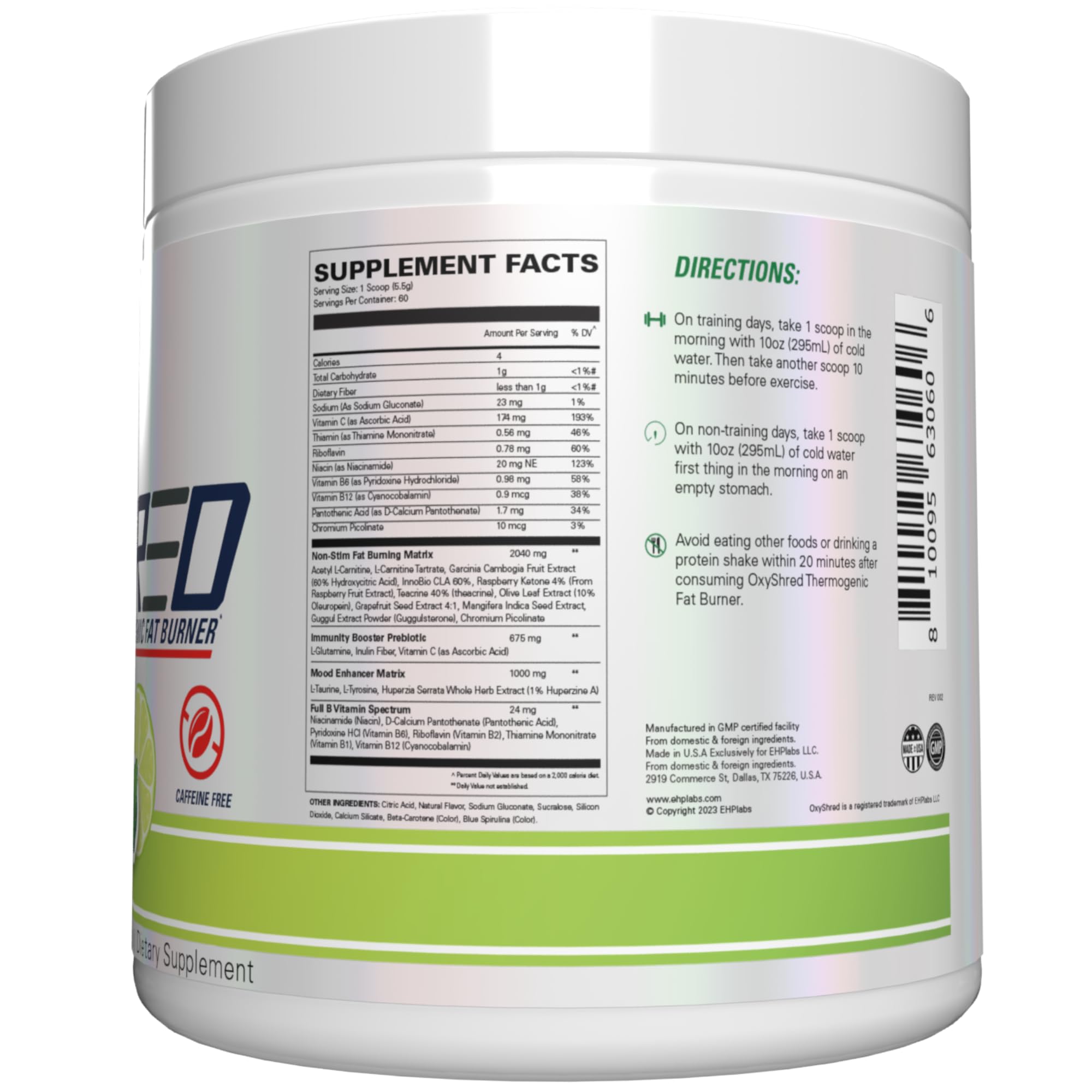 Shake bottle for steady non-stimulant energy before workouts.