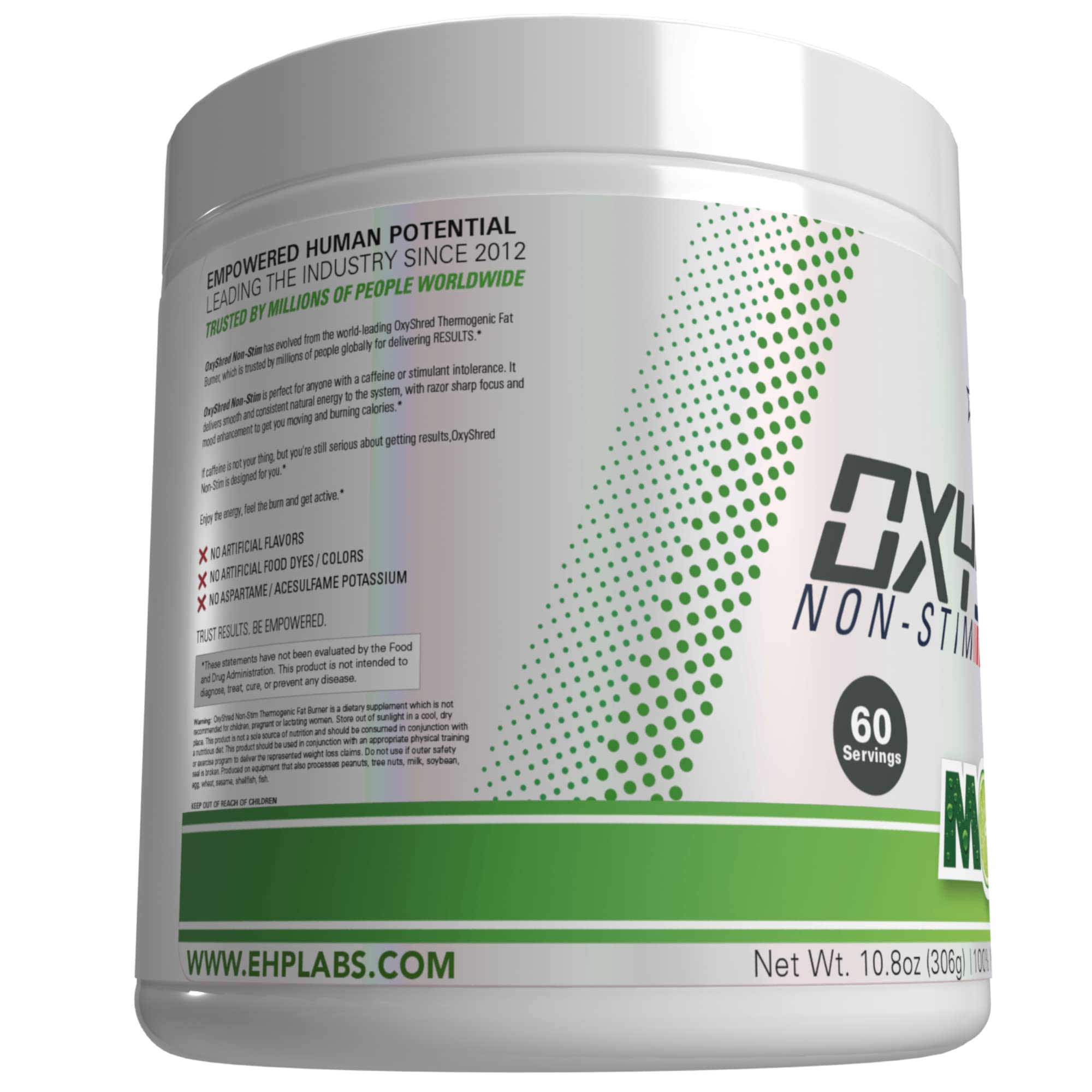 Training scene with focused energy from OxyShred Mojito.
