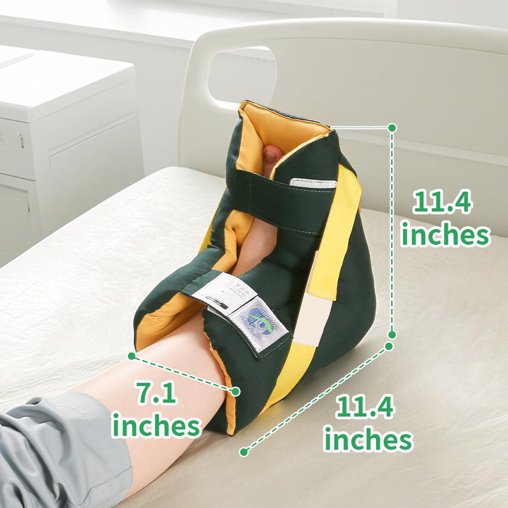 EHUELDER ankle support for bed sores with open heel design