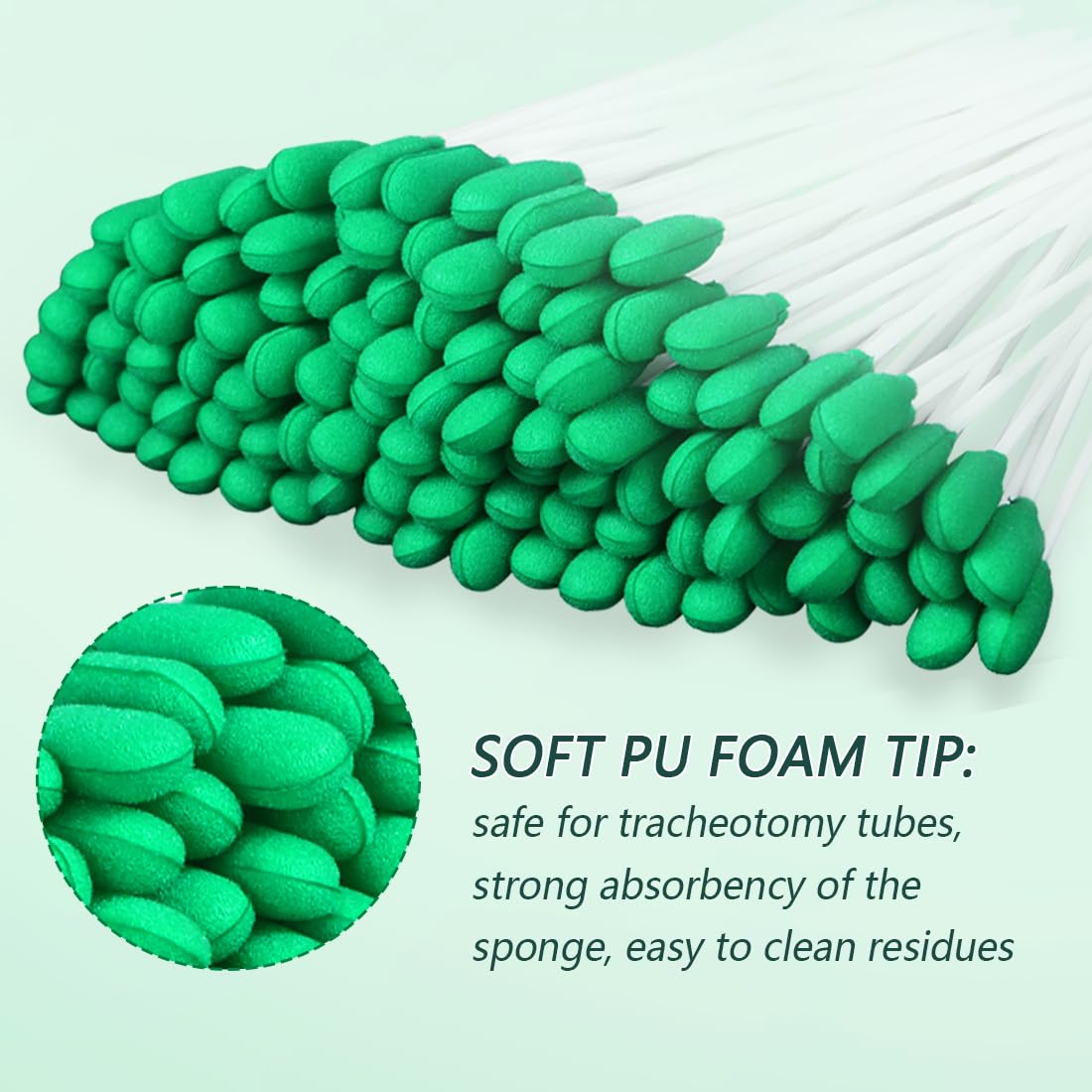 EHUSPU absorbent foam cleans moisture and residues effectively