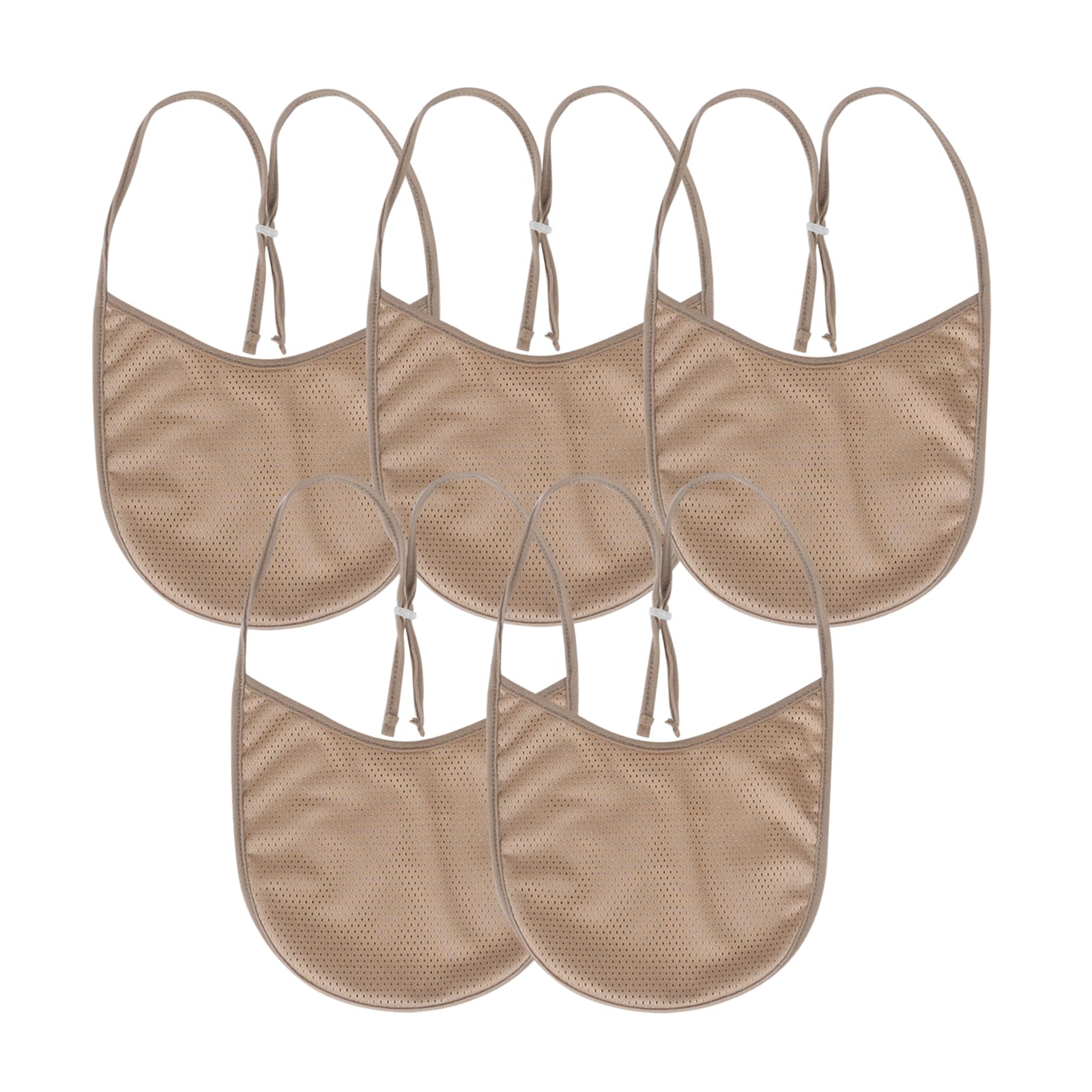EHUSPU Tracheostomy cover with adjustable neck strap for a secure fit.