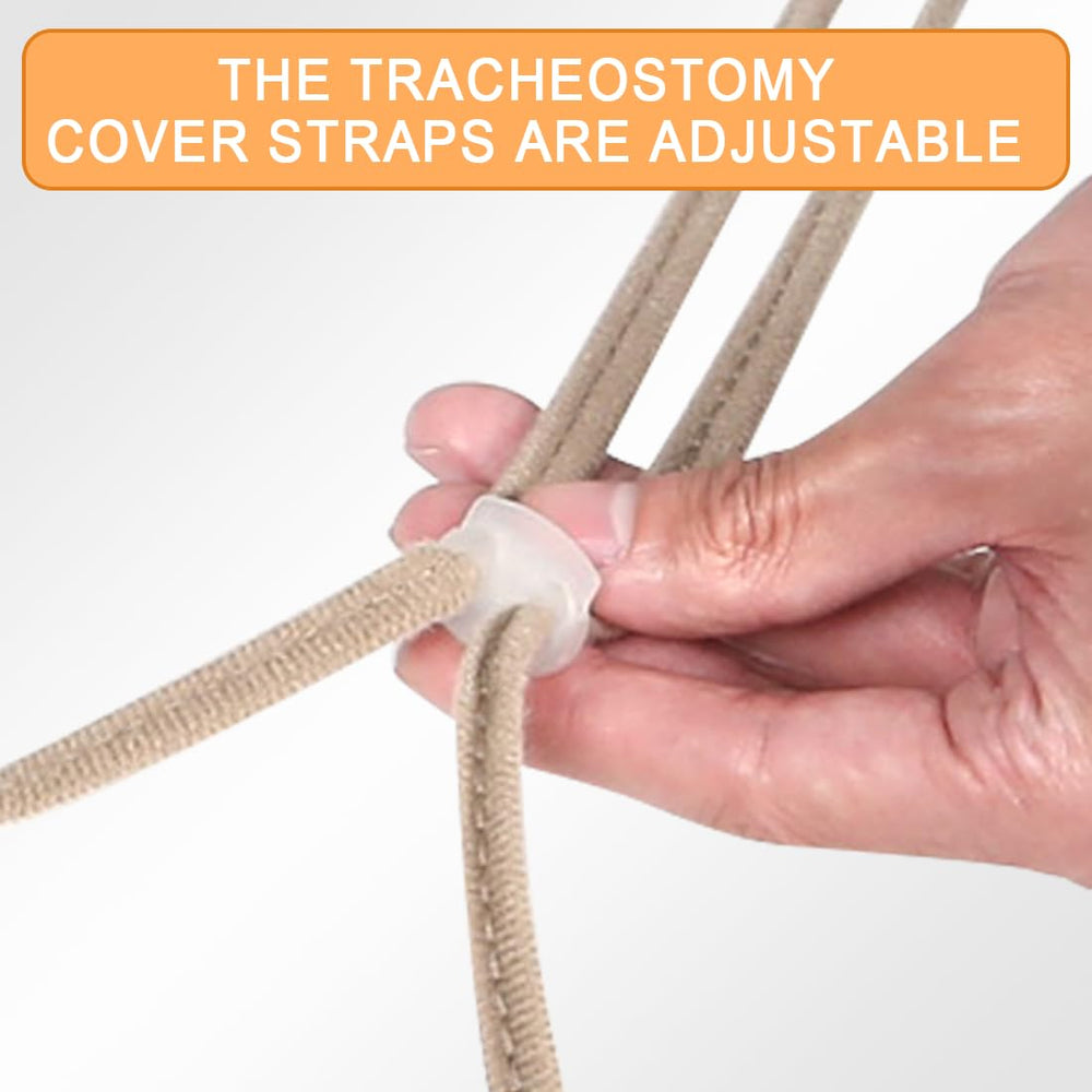 EHUSPU tracheostomy cover color options for easy styling and hygiene.