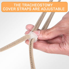 EHUSPU tracheostomy cover color options for easy styling and hygiene.