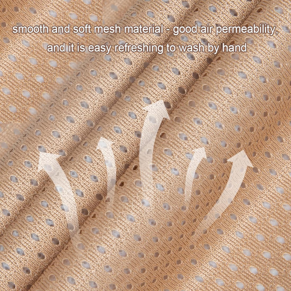 EHUSPU tracheostomy cover with middle filter layer for cleaner air.