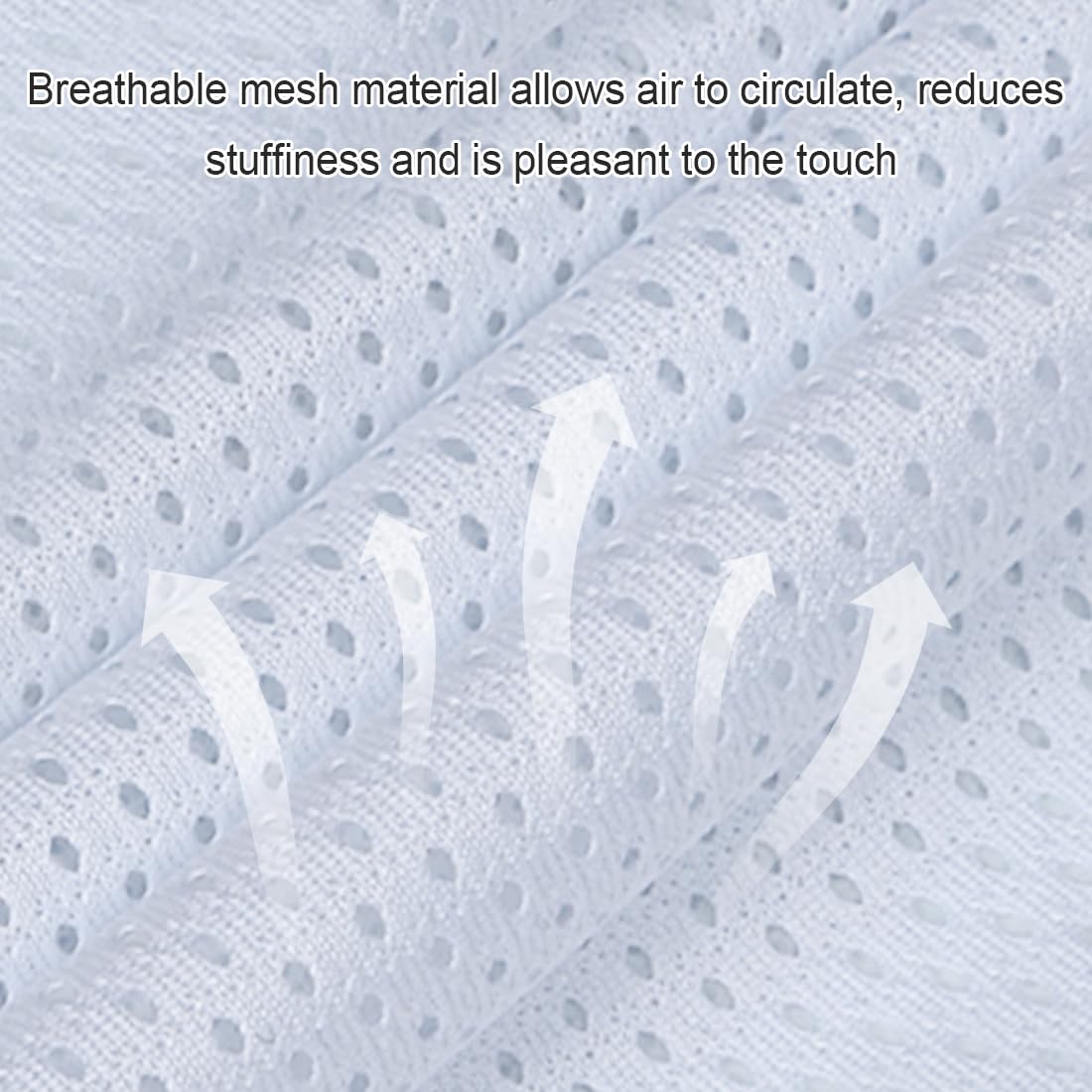 EHUSPU tracheostomy neck stoma cover with filter layer close-up