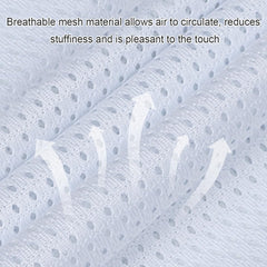 EHUSPU tracheostomy neck stoma cover with filter layer close-up