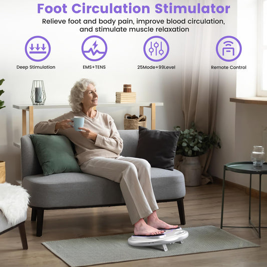 EIGOTDYH neuropathy relief in action with targeted foot stimulation.