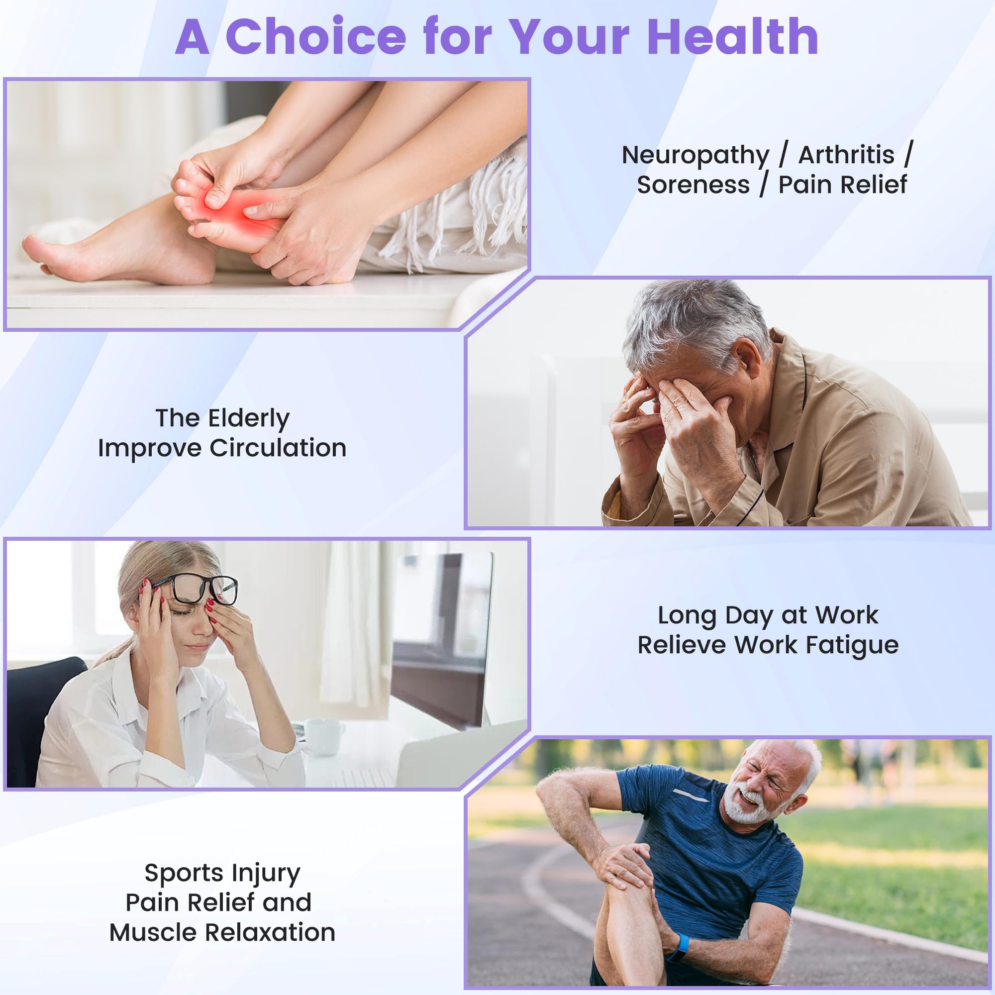 EIGOTDYH electrode pads enable customized therapy sessions.