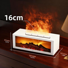 Eiifiter fireplace diffuser remote control enables easy on/off and settings.