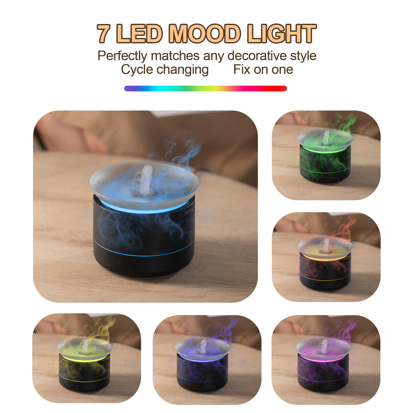 Eiifiter zen relaxation light complements quiet operation for meditation.