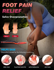 EIRMAT memory foam cushioning adapts to your step for comfort.