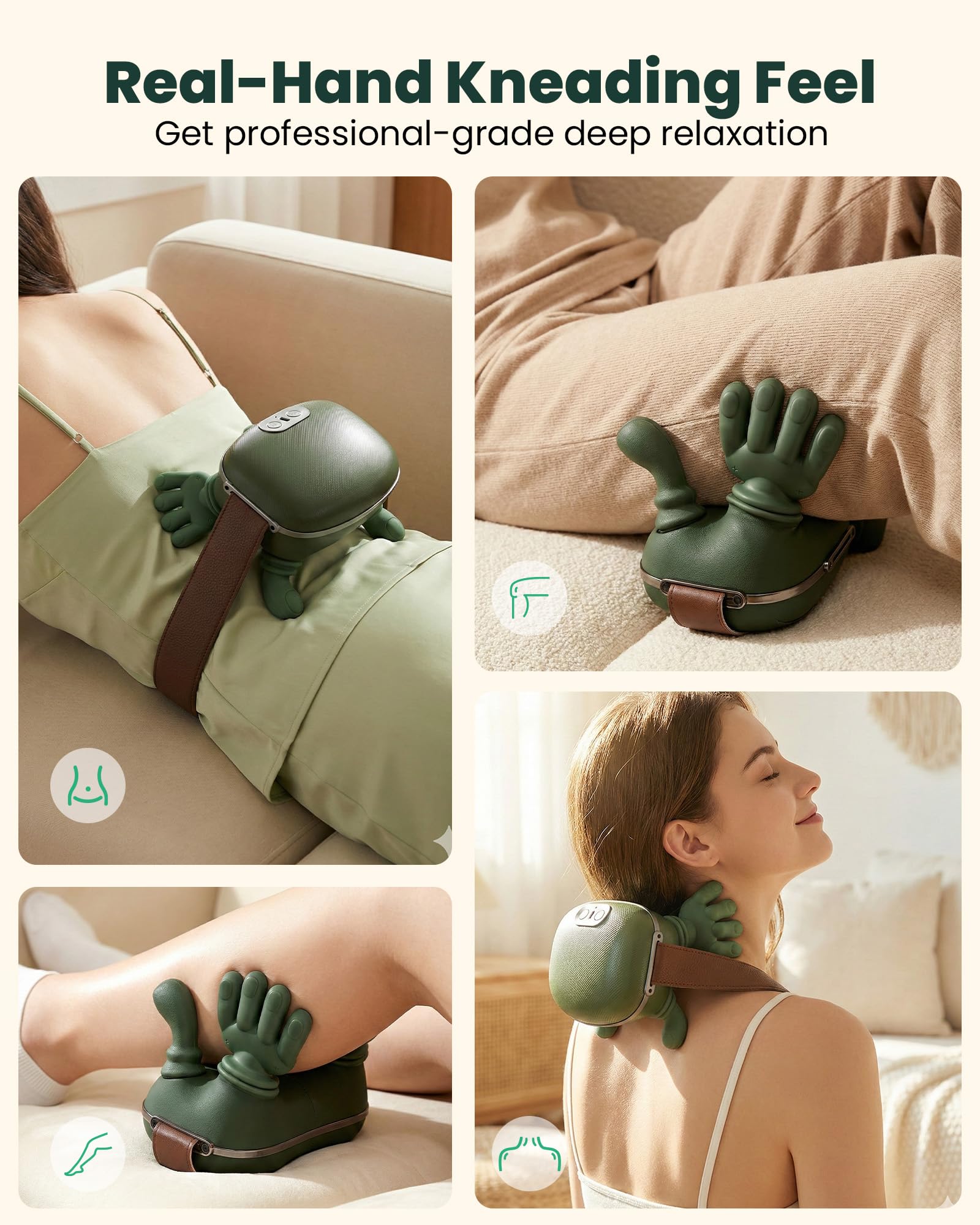 EIWAJKXE durable skin friendly massager for daily use
