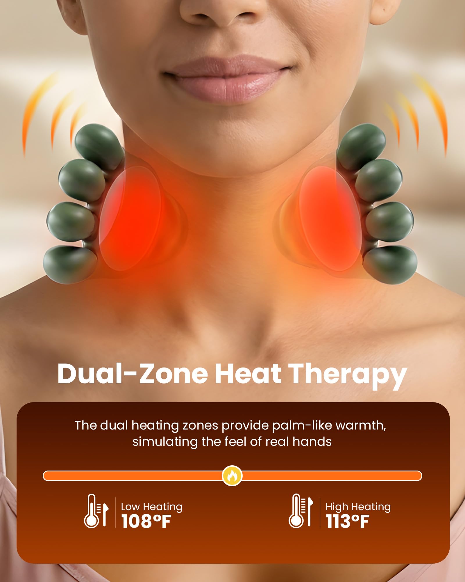 EIWAJKXE flexible massager covers shoulders, back and more