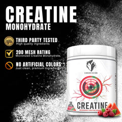 Ekkovision creatine monohydrate micronized particles for smooth dissolving and texture