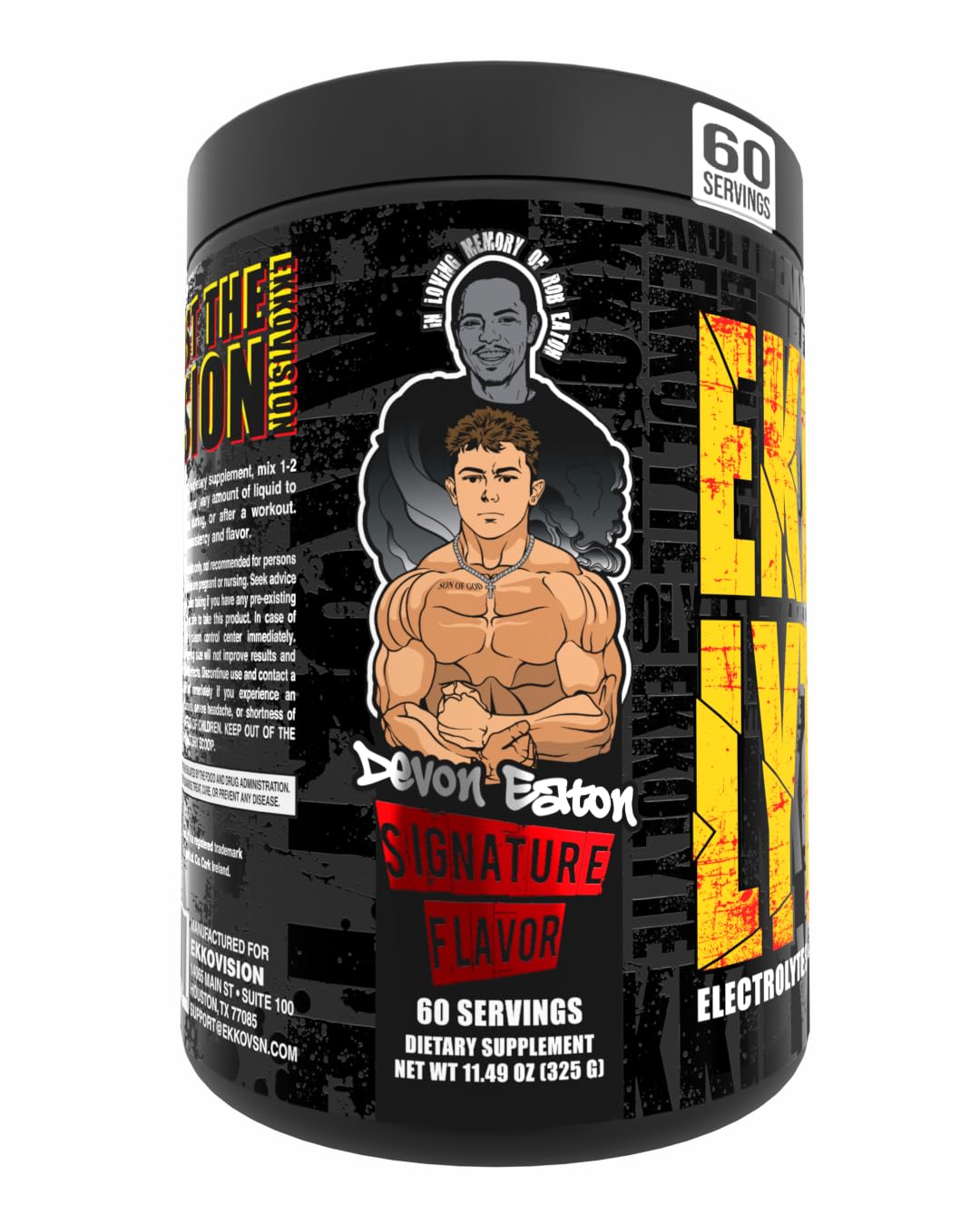 Ready-to-drink hydration with Ekkolyte strawberry banana after workouts.
