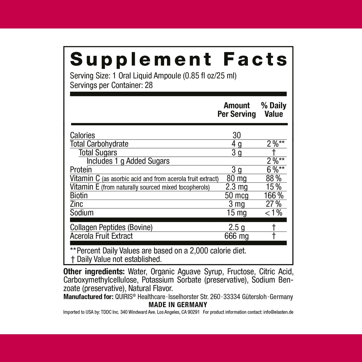 Elasten easy-absorption formula fits into busy mornings.
