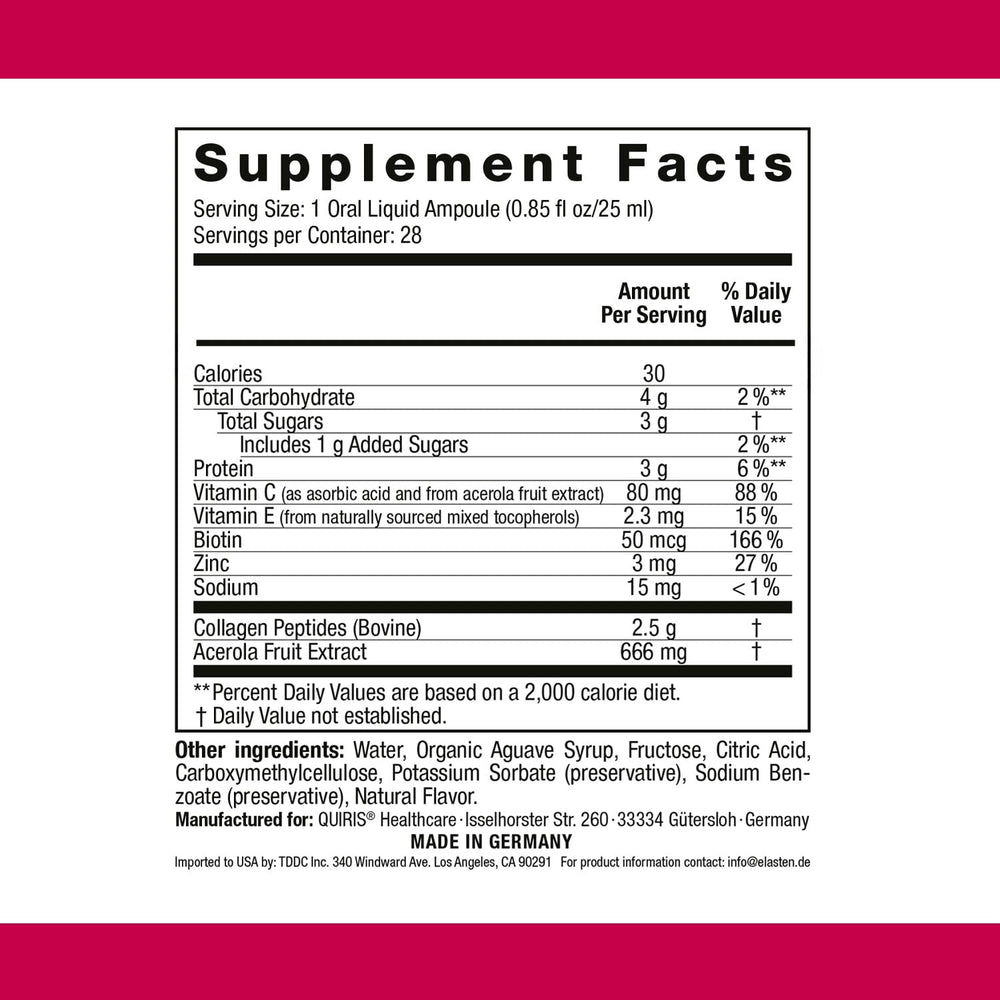 Elasten easy-absorption formula fits into busy mornings.