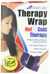 Elasto-Gel hot/cold wrap front view demonstrates durable, reusable therapy.
