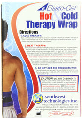 Stretch fabric closeup shows flexible conforming fit for targeted therapy.