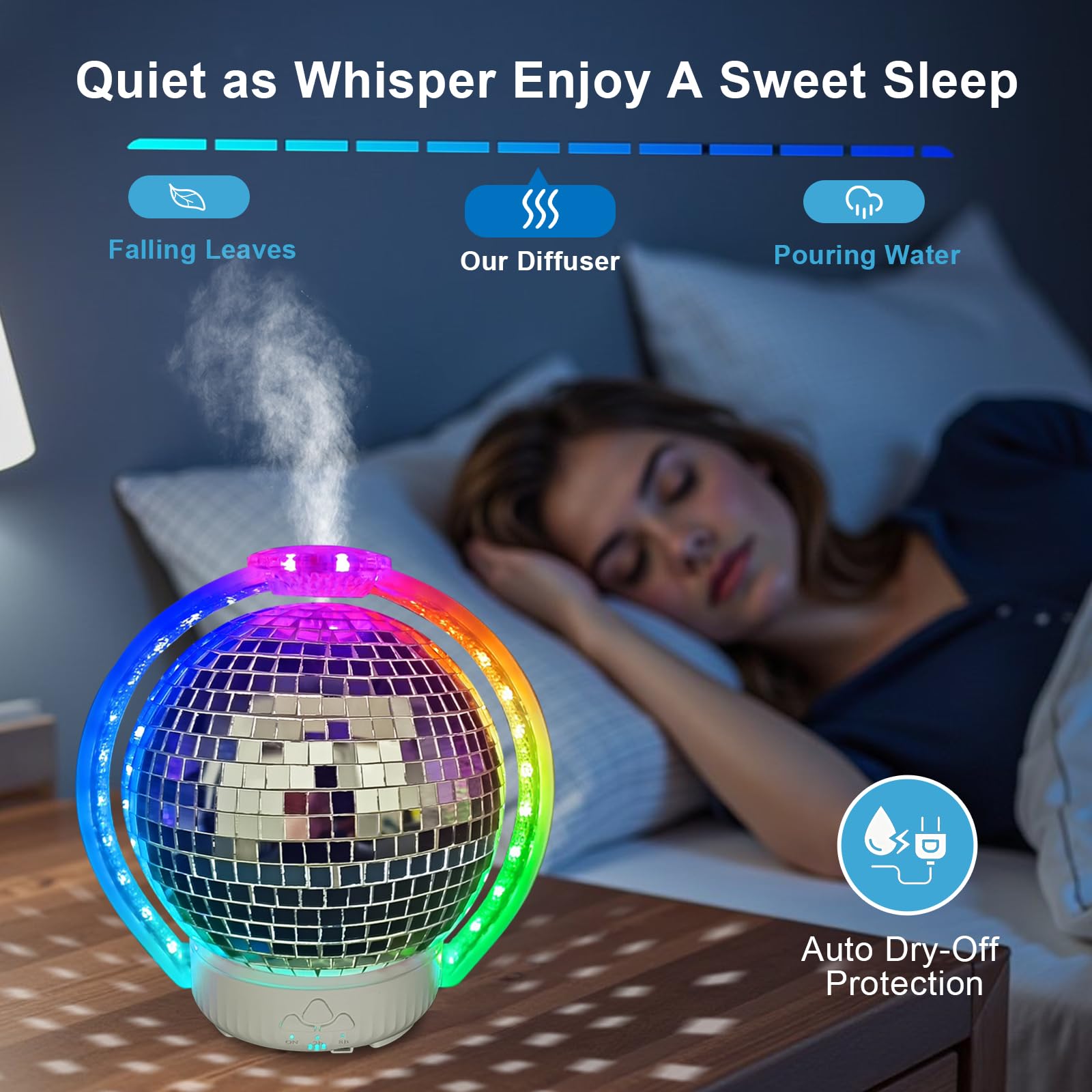 Elcxsla light-only mode creates atmosphere without mist.