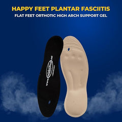 Elegance By Design Happy Feet heel cushioning, inside view, helps align your stride.