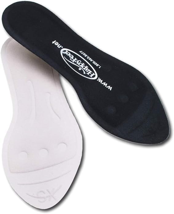 Elegance By Design Happy Feet orthotic heel cushion for daily comfort.