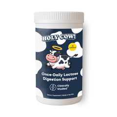 Element Longevity lactose-pill bottle front for easy daily dairy comfort.