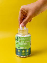 Daily dose serving illustration with Myo-Inositol and D-Chiro Inositol amounts.