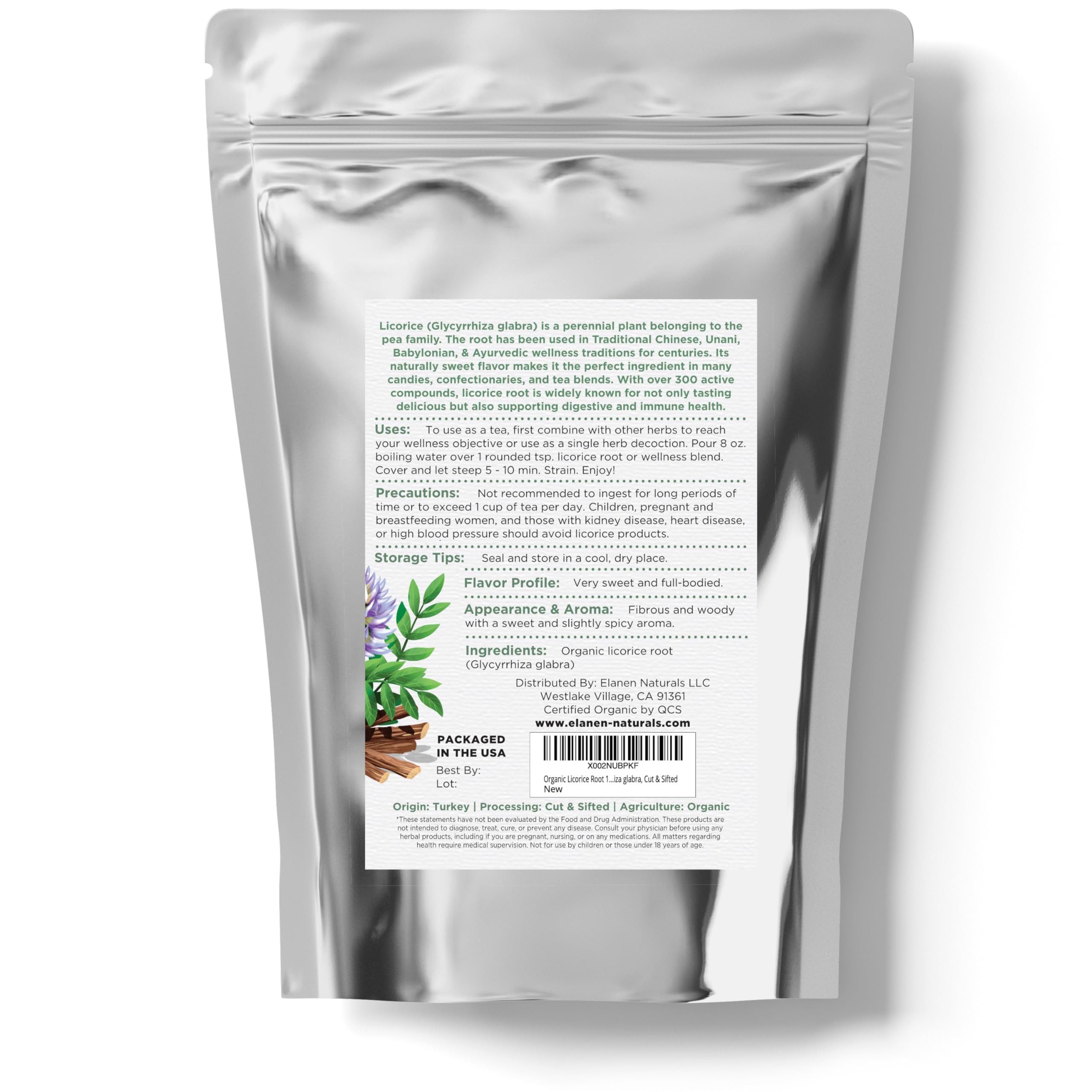 Elanen Naturals tea-blend ideas featuring licorice for cozy beverages.