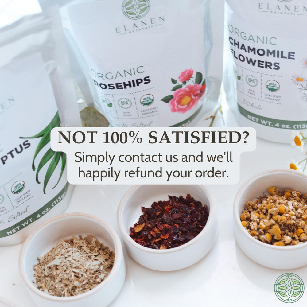 Elanen Naturals topical licorice root infusion for balms and salves.