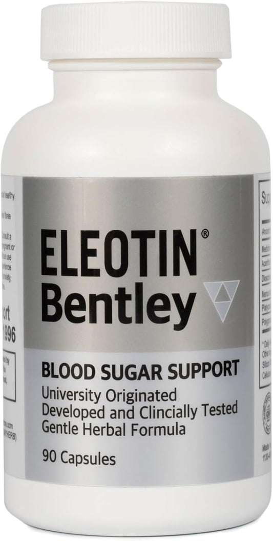 Eleotin Bentley capsules close-up for convenient daily use