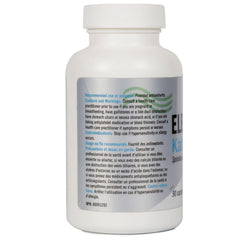 Eleotin Katharos bottle with Health Canada-approved seal emphasizing quality.