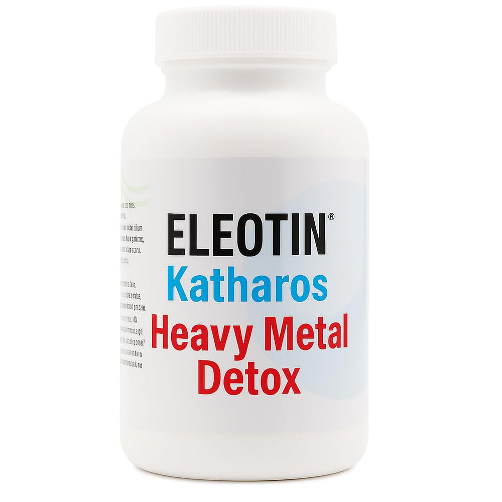 Eleotin Katharos seaweed capsules for gentle cleansing and daily wellness.