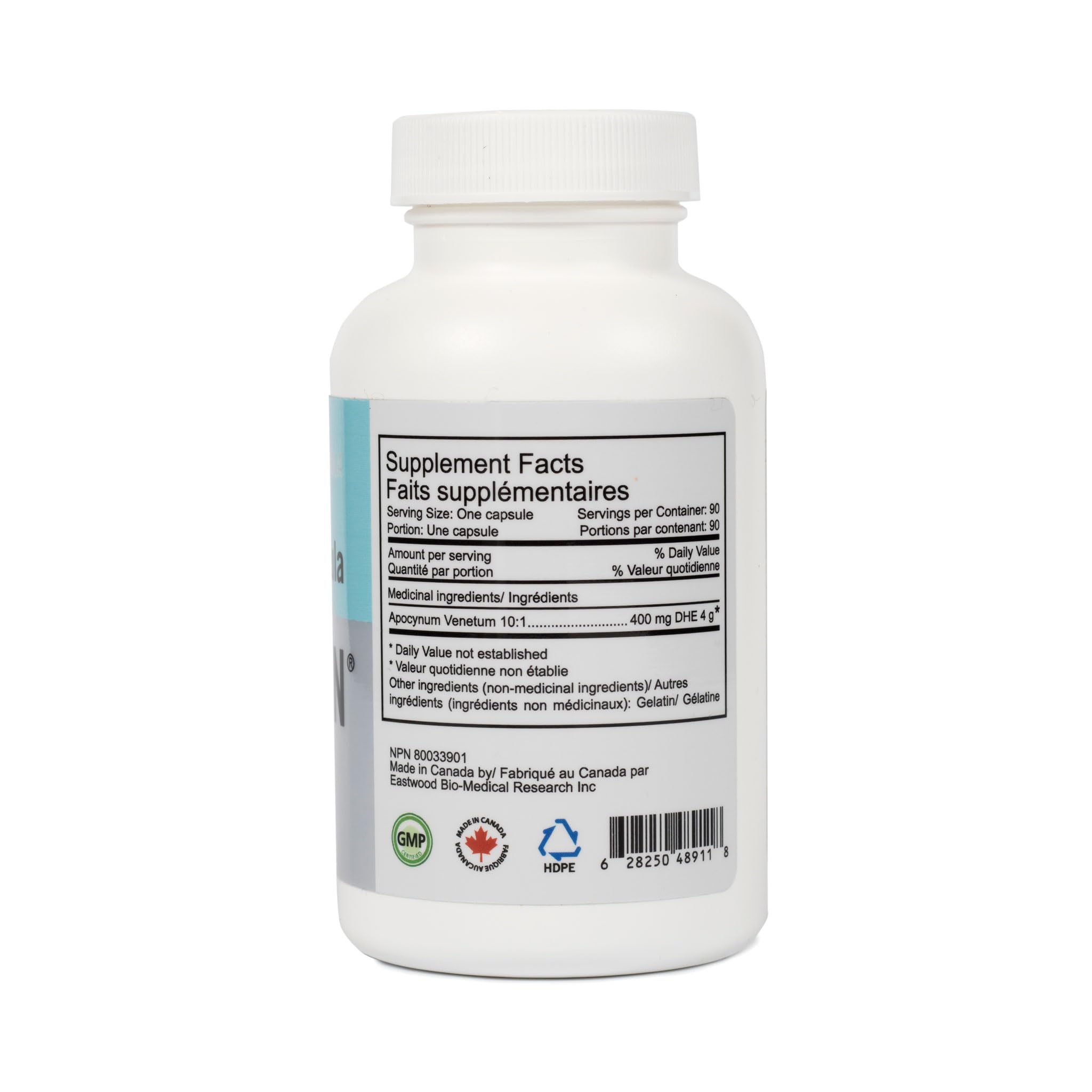 Eleotin LBM bottle on shelf suggests simple integration into healthy lifestyle.