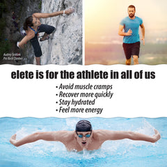 Elete Citrilyte Add-In in use shows the clear liquid enhancing any drink