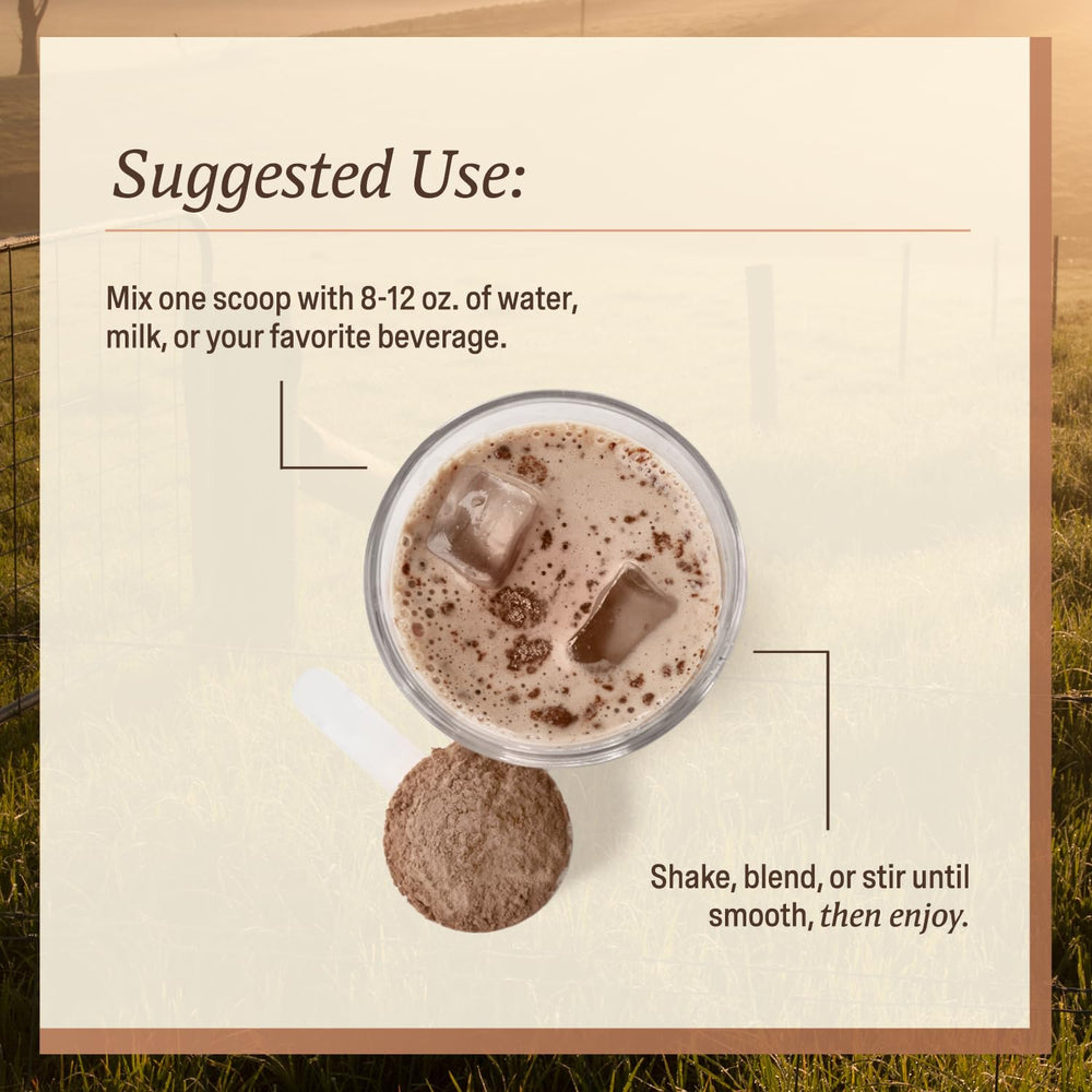 Grass-fed dairy from Elevate Organic farms supports clean protein quality.