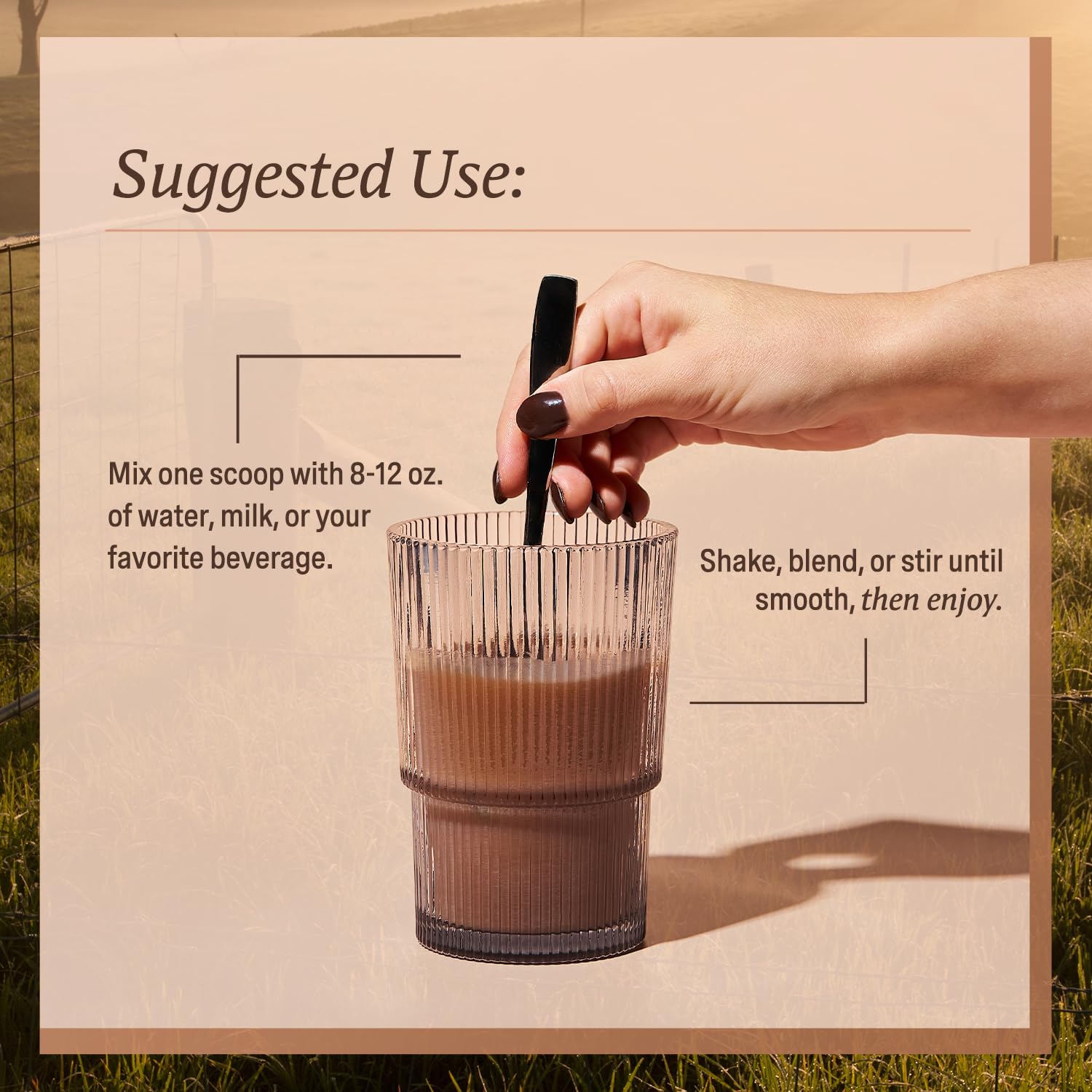 USDA Organic and Non-GMO seal demonstrates quality standards.