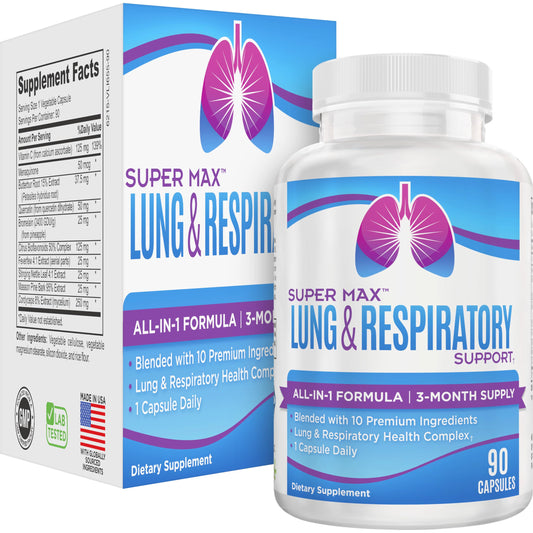 Elevate Recovery Lung bottle front view for daily wellness support