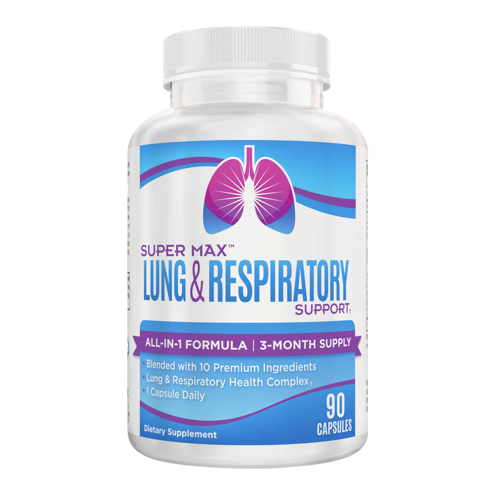 Elevate Recovery Lung bottle with expiration date visible on bottom