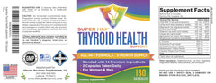 90-day bulk box of Elevate Recovery Thyroid Support packaging for extended use