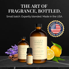 ELEVEN DROPS My Way diffuser oil packaging front, premium branding and gifting option.
