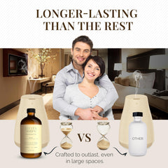 Eleven Drops Santal room spray delivers elegant, long-lasting aroma.