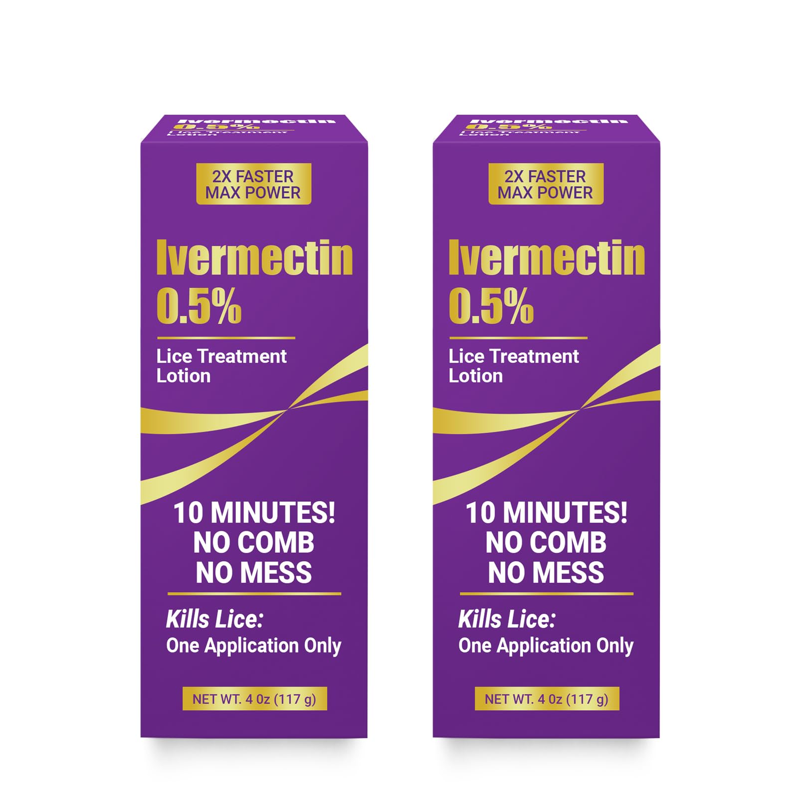 ELFSOUL ivermectin lotion bottle prepared for quick scalp lice treatment